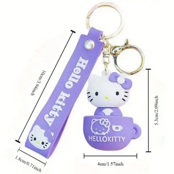 Hello Kitty Keychain - Picture 2 of 2